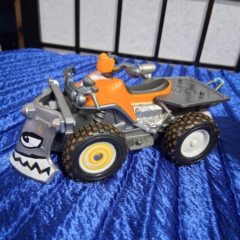 Pixar Car, Miss Fritt.Deluxe Die-Cast Car and Fortnite 4 Wheeler Quadcrasher - Picture 7 of 16